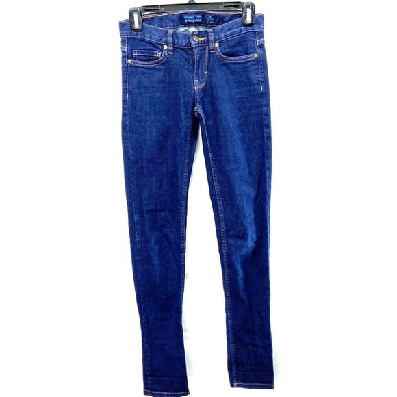 Patagonia Common Threads Slim Fit Women's Jeans Denim Blue - Size 24 - Picture 1 of 7